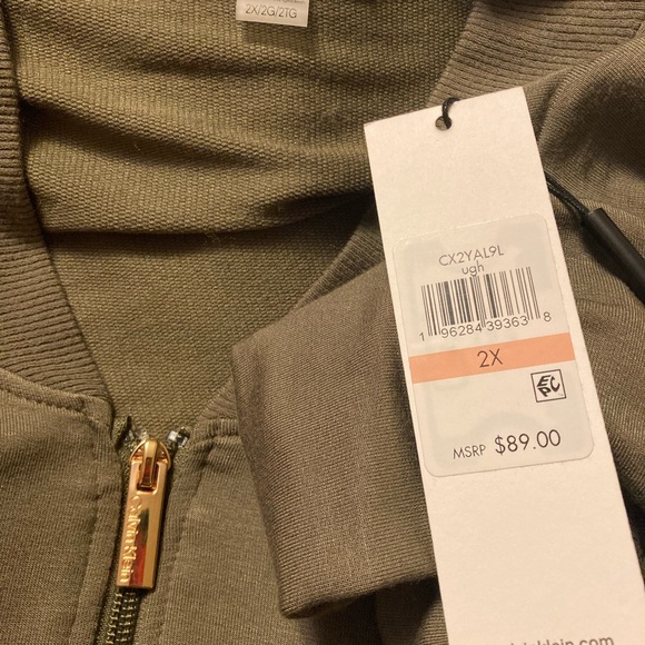 Women’s plus size dress size 2x color olive green - Picture 6 of 6